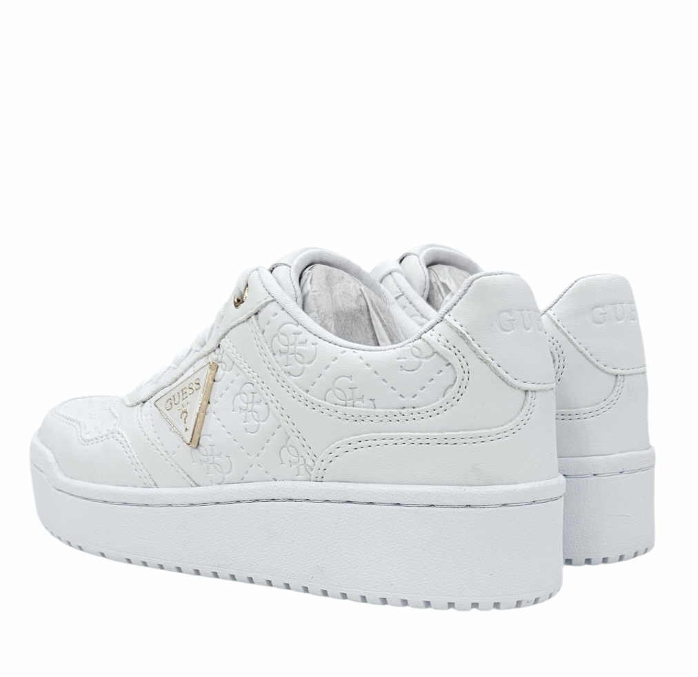 FLJMI6FAL12 WHITE - Scarpe - Guess