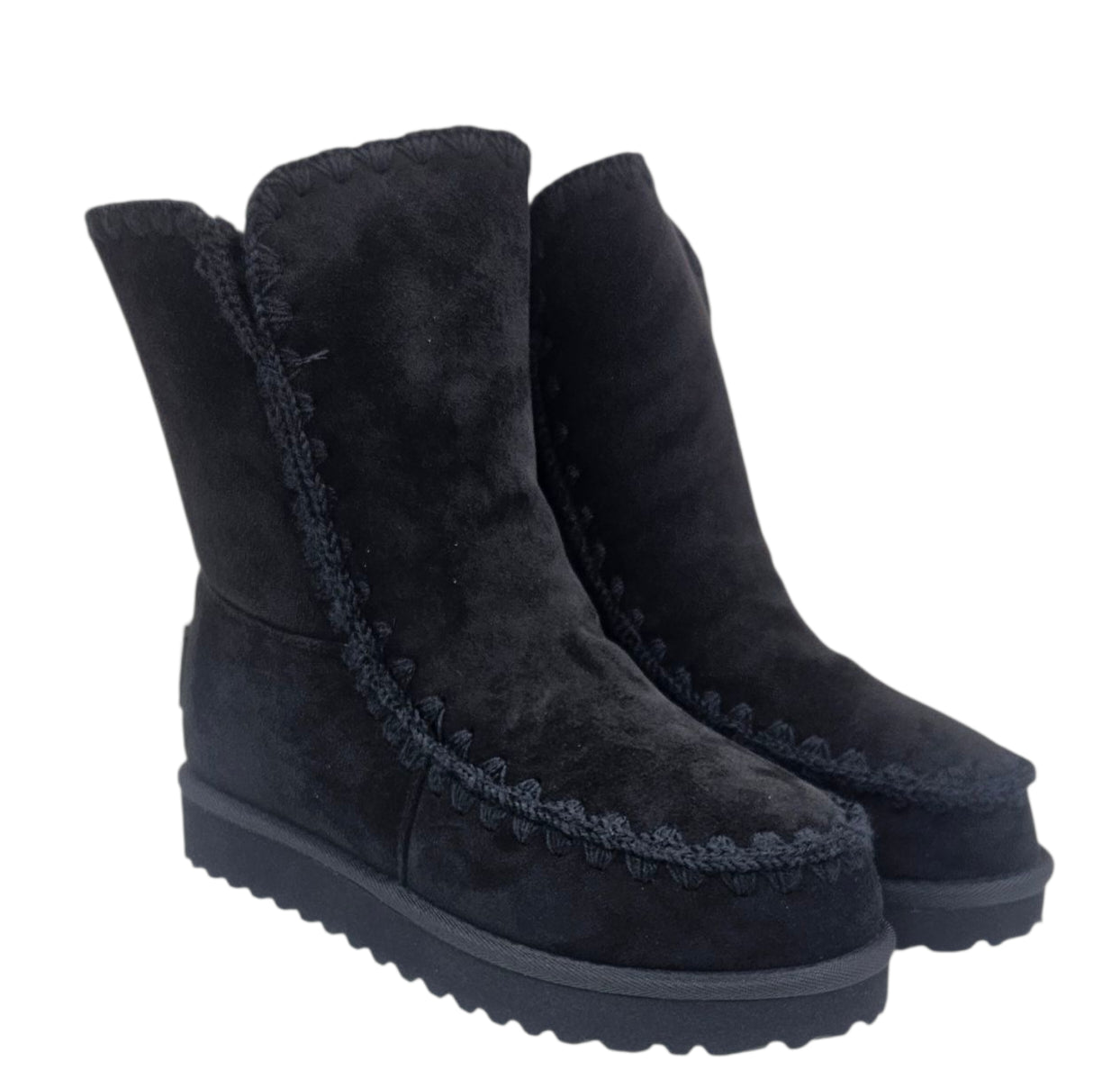 IC04412SD NERO CAMOSCIO - Scarpe - ICON