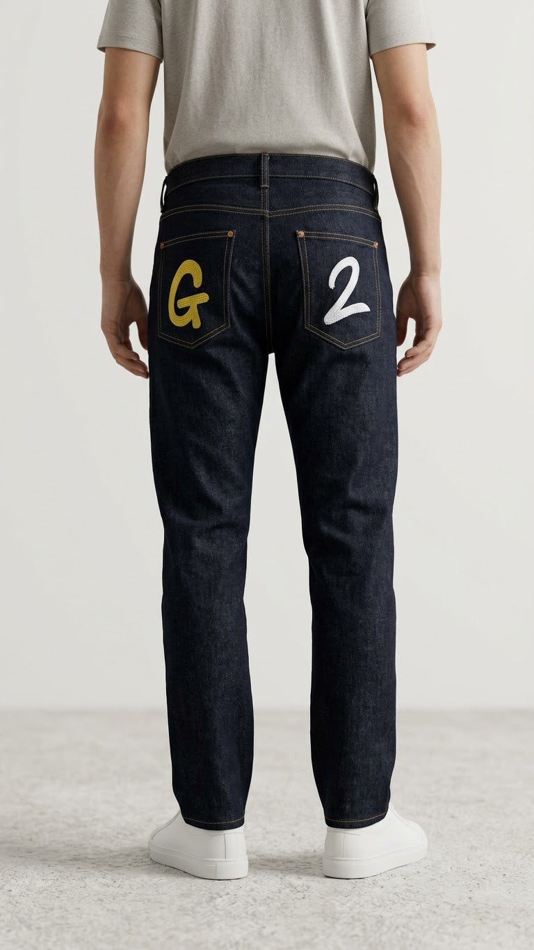 Pantaloni Uomo G2 FIRENZE ZERO WASH COLOR BLU