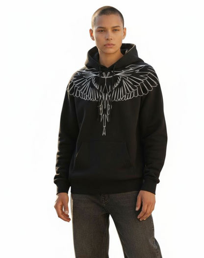 F5CAMAHS002 HOODIE MAN BLACK - Tute - MARCELLO BURLON COUNTRY OF MILANO
