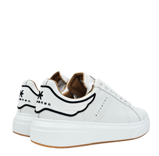 31017 A ACTION LEATHER WHITE - Scarpe - John Richmond