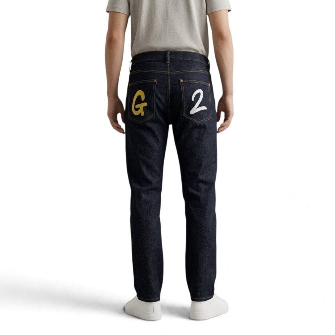 Pantaloni Uomo G2 FIRENZE ZERO WASH COLOR BLU