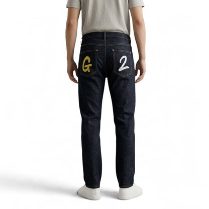 Pantaloni Uomo G2 FIRENZE ZERO WASH COLOR BLU