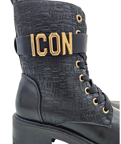 IC948112SD NERO ORO - Scarpe - ICON