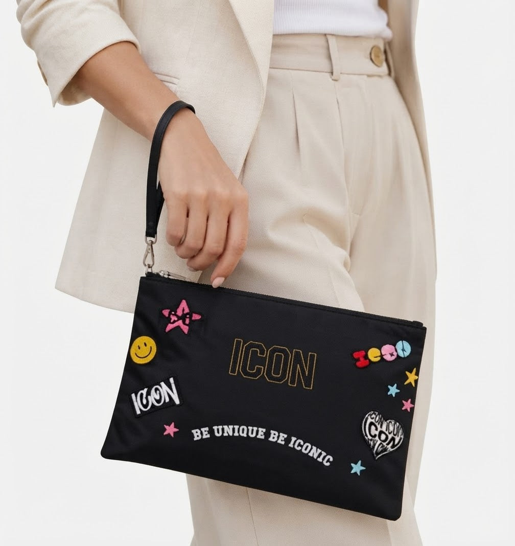 POCHETTE Donna ICON ICBS31A01N BANG NYLON BLACK