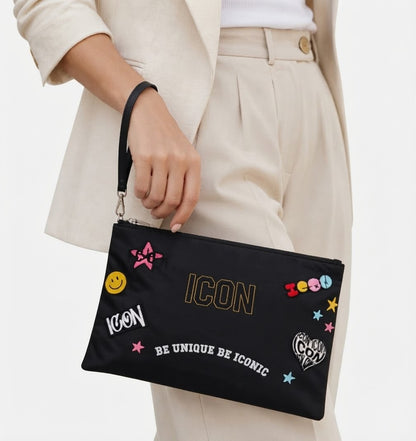 POCHETTE Donna ICON ICBS31A01N BANG NYLON BLACK