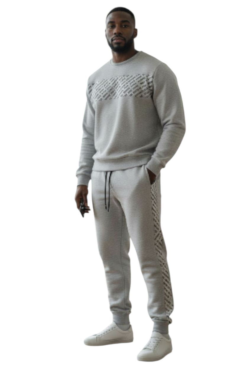 ZM216 NERO GRIGIO - TUTA - RUZ MULLER