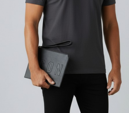 ICBU04A07 NERO - POCHETTE - ICON