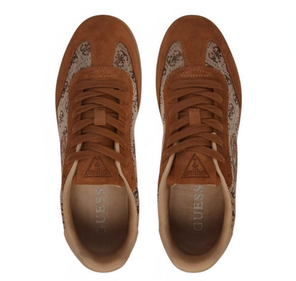 SNEAKERS DONNA GUESS MOD. JACEK FLTJACLEA12 COGNA