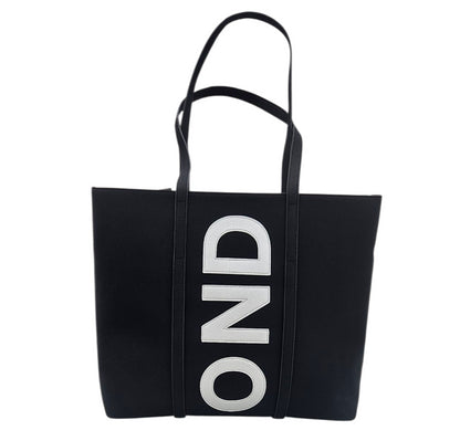 SHOPPING BAG RWA25208BO 9L BLACK SILVER - Borse - John Richmond
