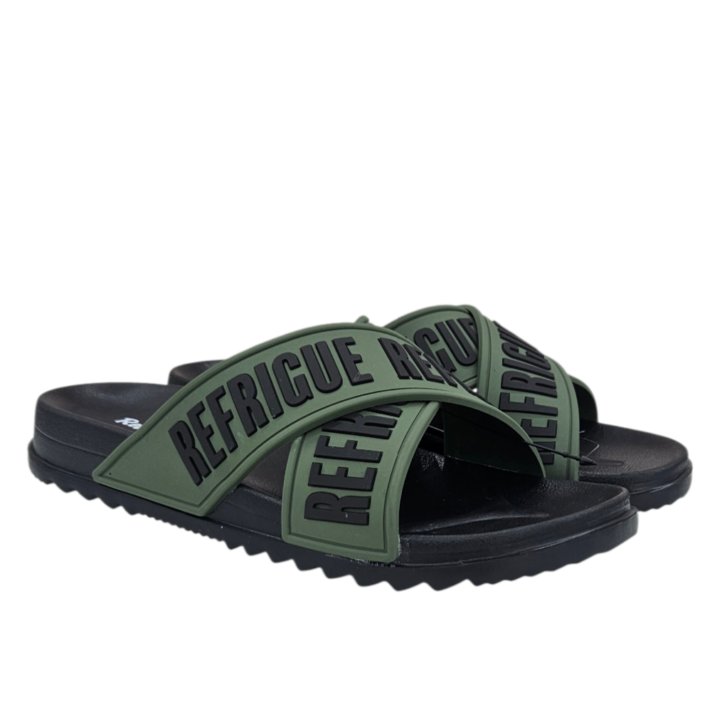 ARON VERDE - PANTOFOLE - Refrigue