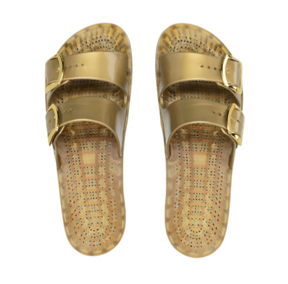 LA JOLLA FLAMINGO GOLD - PANTOFOLE - SENSI