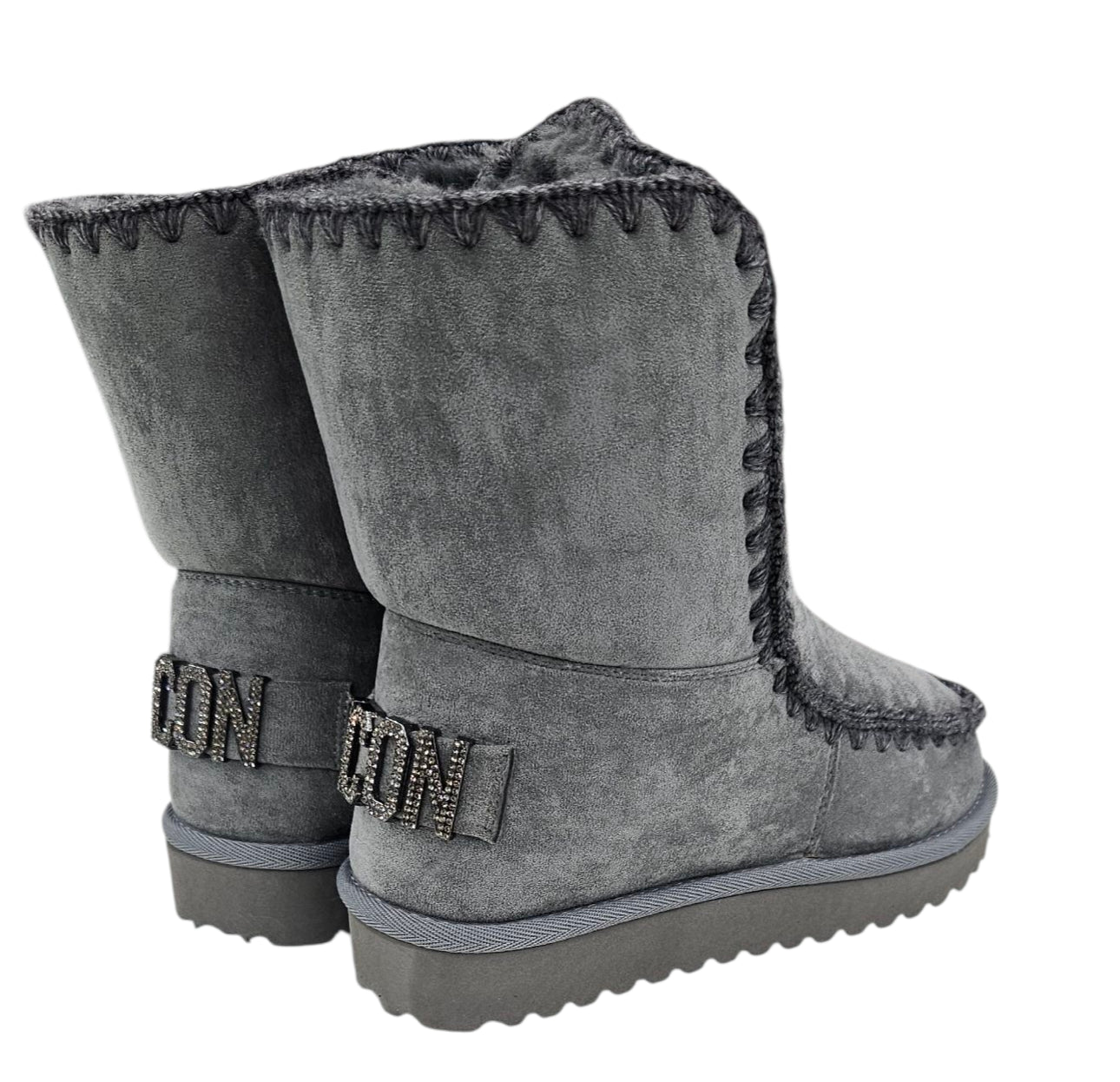 IC04412SD GRIGIO CAM - STIVALI - ICON