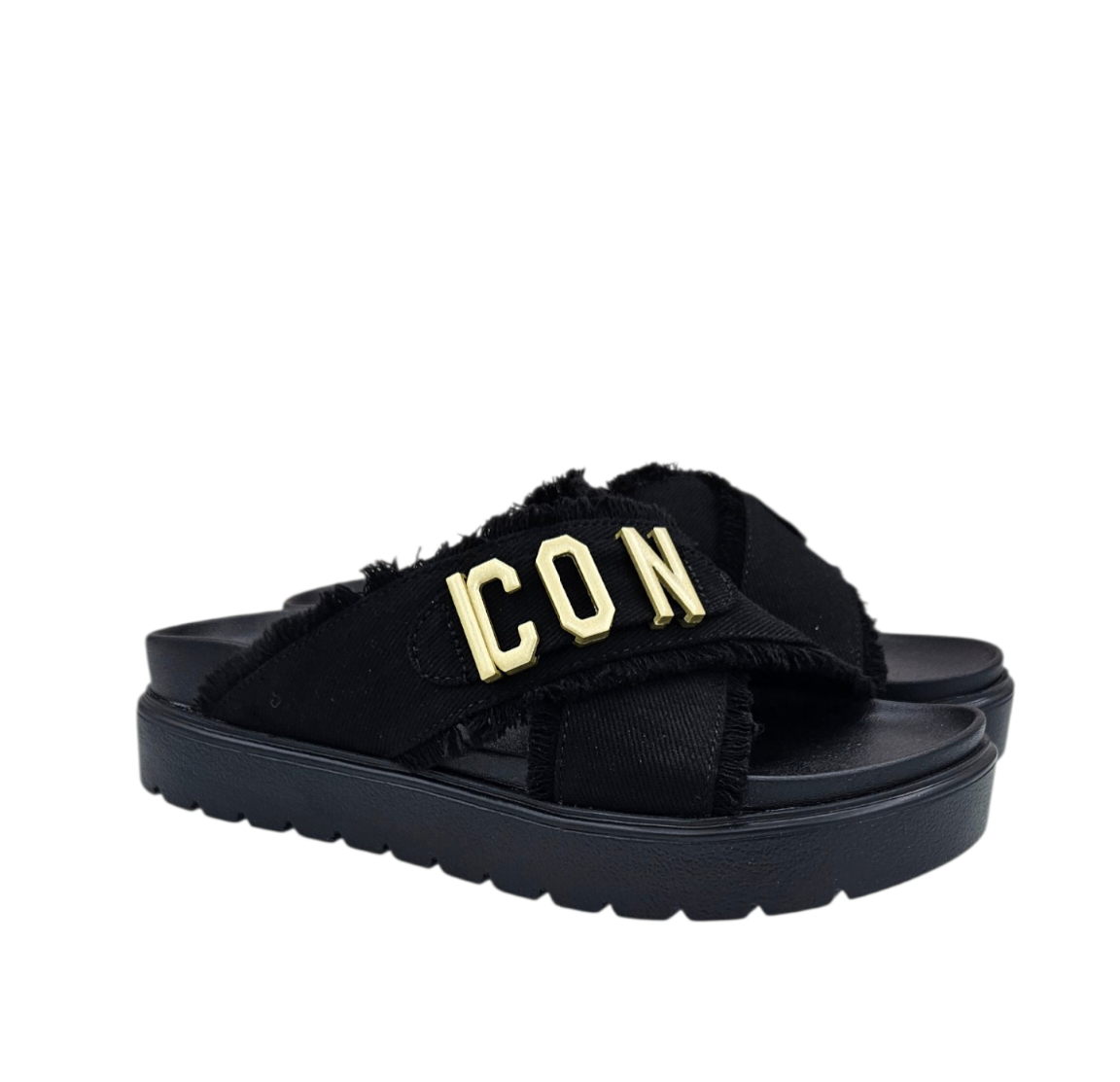 IC05742SD NERO - PANTOFOLA - ICON