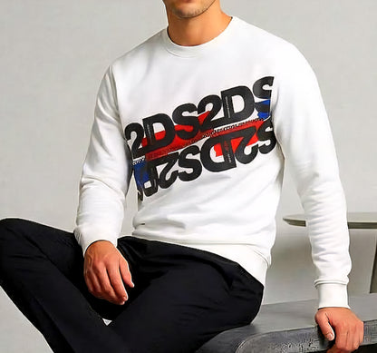 Felpe Uomo DROPSEASON2 F62A377 BIANCO
