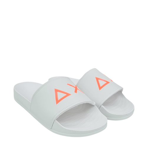 X36110 SLIPPERS LOGO 01 BIANCO - PANTOFOLA - SUN 68