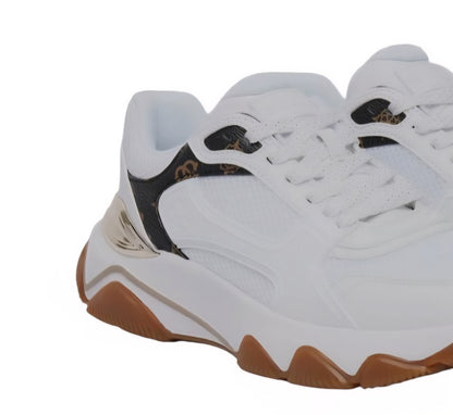 SNEAKERS DONNA GUESS MOD.MAZZY FLTMZZELE12 WHITE BROWN