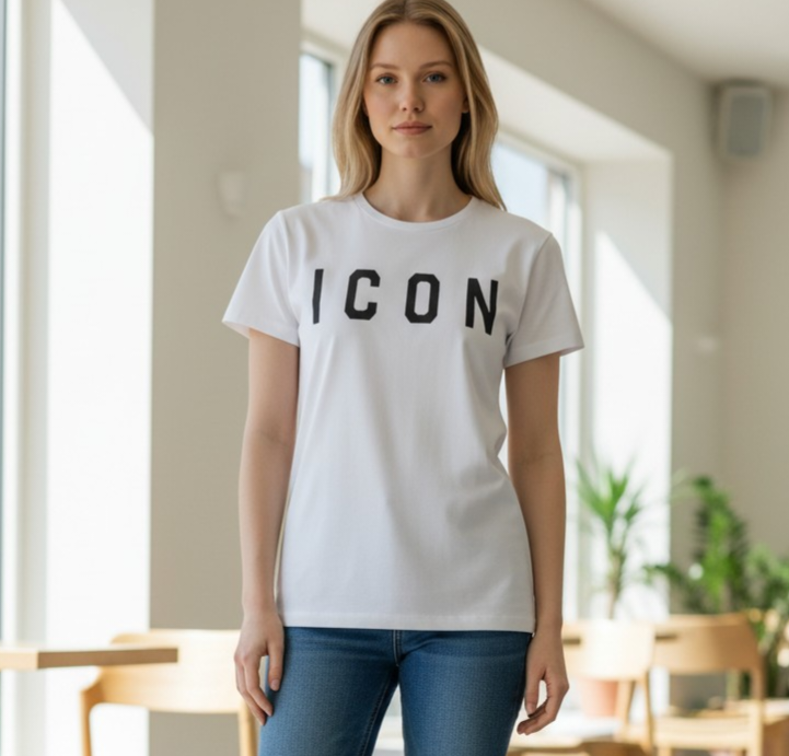 IDT001 BIANCO NERO - SHIRT - ICON