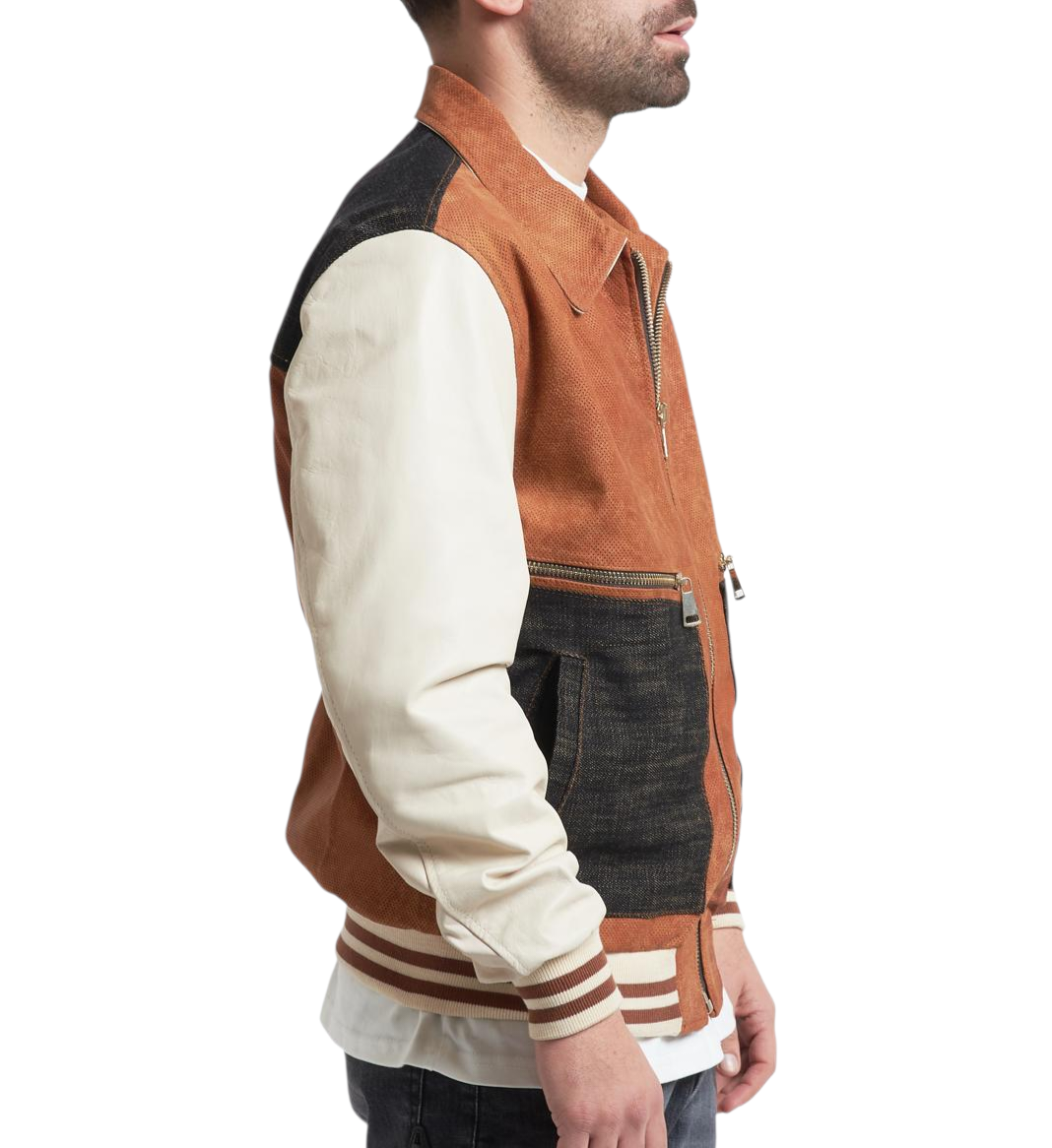 AILAMA  CUOIO - GIUBBINO - Artik