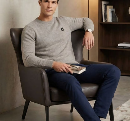 MAGLIA Uomo Refrigue R4076M262 VANISSE CREWNECK TAUPE
