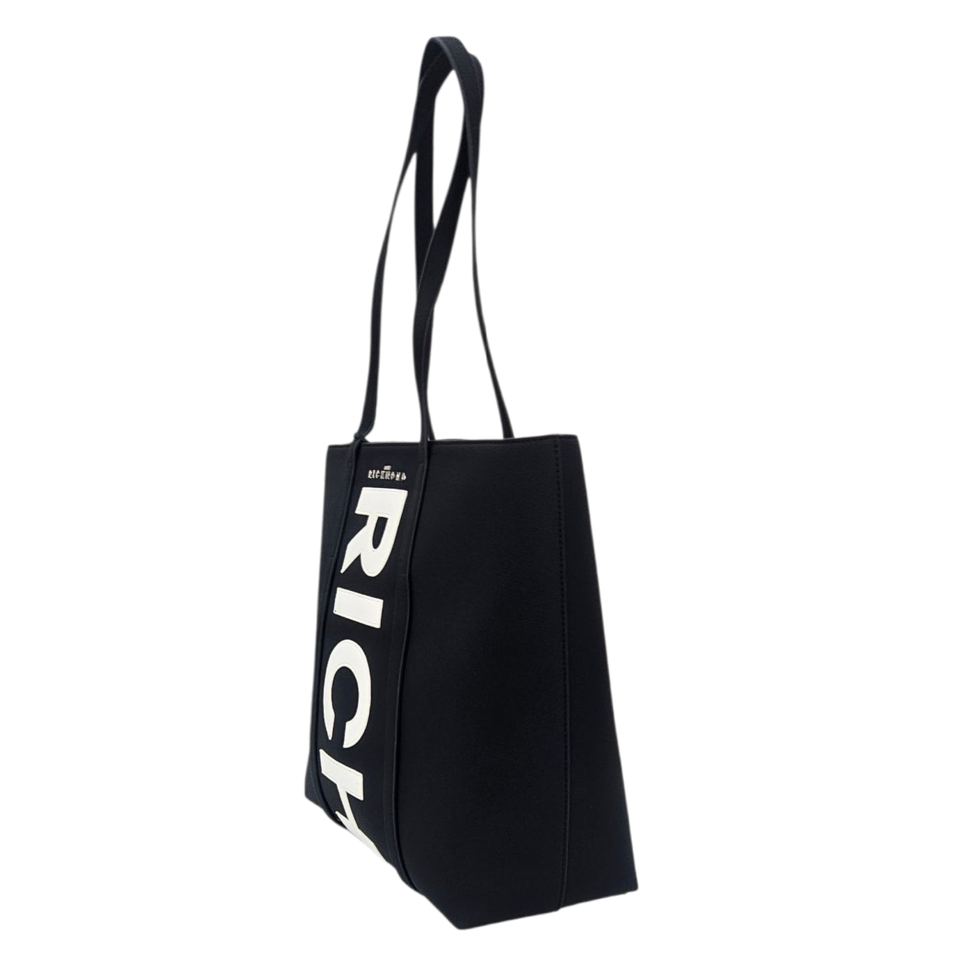 SHOPPING BAG RWA25208BO 9L BLACK WHITE - Borse - John Richmond
