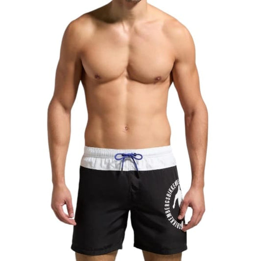 BKK3MBM02 MEDIUM BOARDSHORT BLACK - COSTUME - BIKKEMBERGS