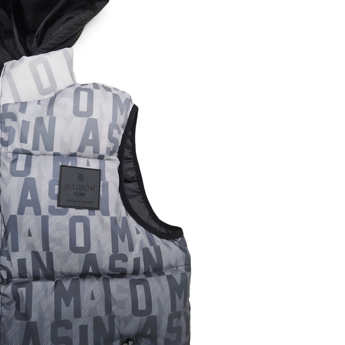 GIUBBINI Uomo M9P M9G988 SMANICATO MULTILOGO GRIGIO