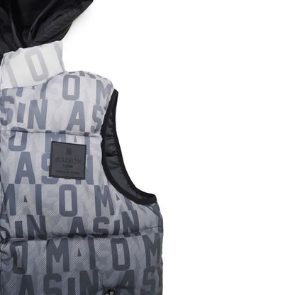 GIUBBINI Uomo M9P M9G988 SMANICATO MULTILOGO GRIGIO