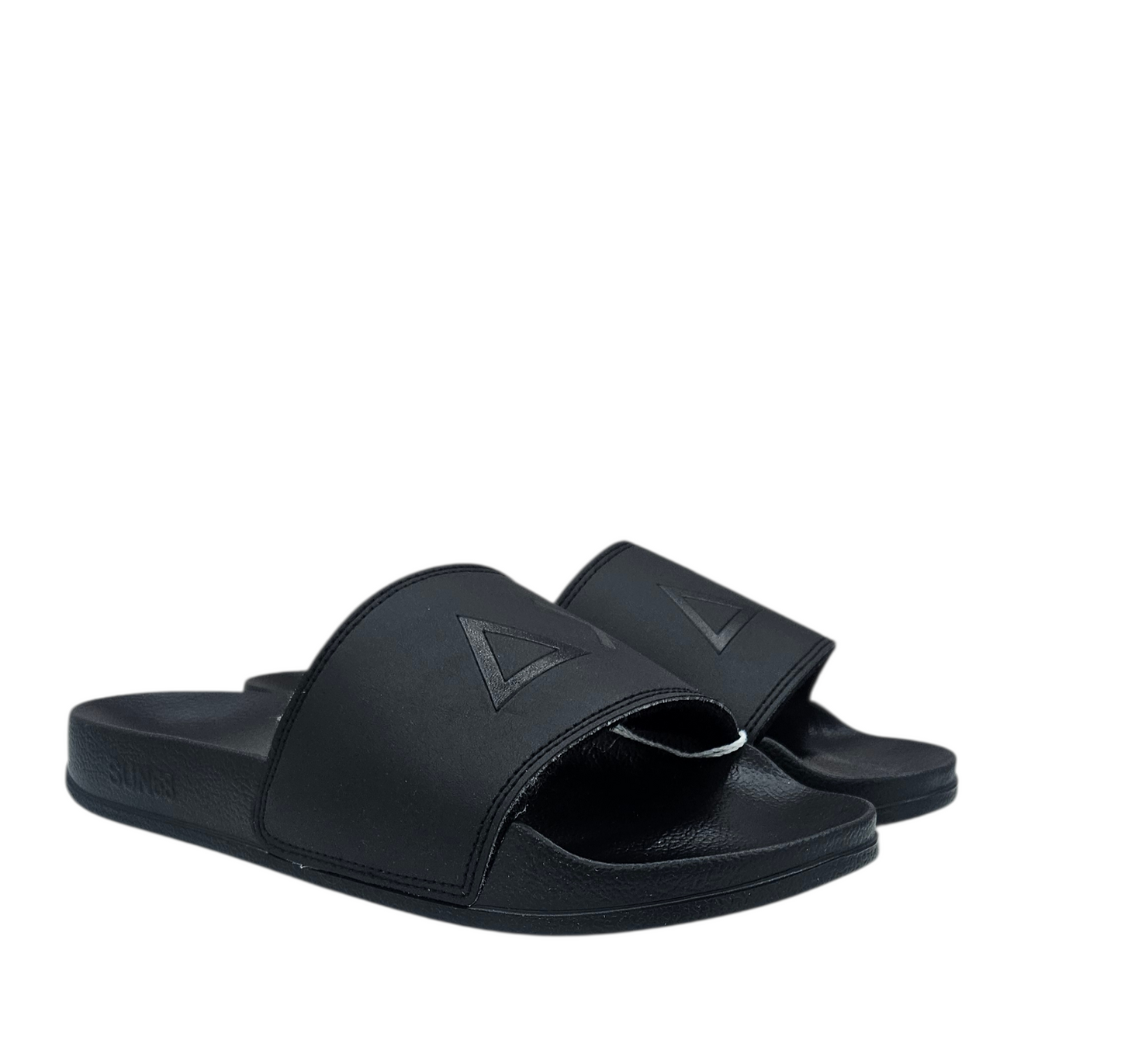 X36110 SLIPPERS LOGO 11 NERO - PANTOFOLA - SUN 68