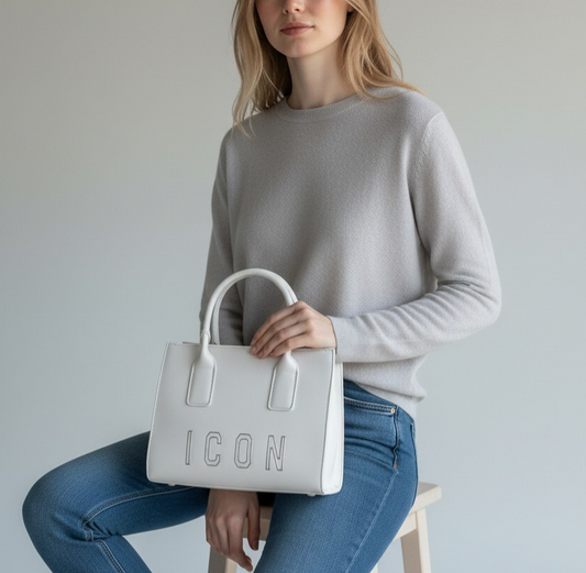 ICBS14A02 WHITE - Borse - ICON