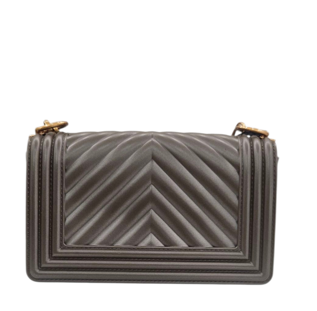 FLAT S 25 SHOULDER BAG COCOA RAME - BORSA - MARC ELLIS