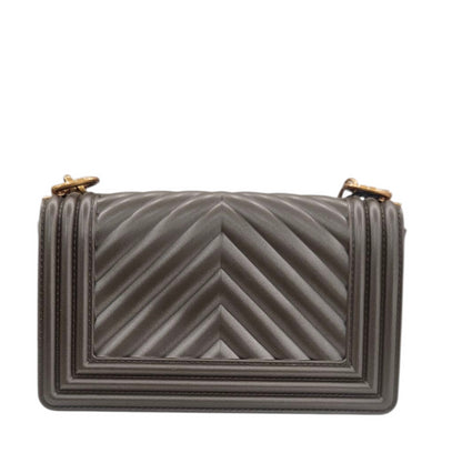 FLAT S 25 SHOULDER BAG COCOA RAME - BORSA - MARC ELLIS