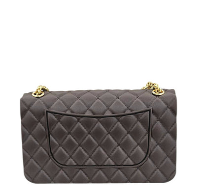 FLAT FALCON S SHOULDER BAG COCOA LIGHT GOLD - BORSA - MARC ELLIS