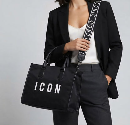 Borse Donna ICON ICBS34A02 NEON BLACK