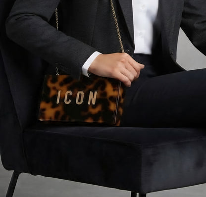 POCHETTE  ICON ICBS39A01 BEAT LEOPARD