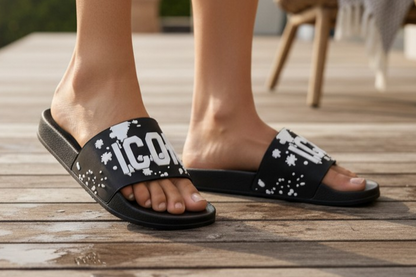 IC04765SU NERO - PANTOFOLA - ICON