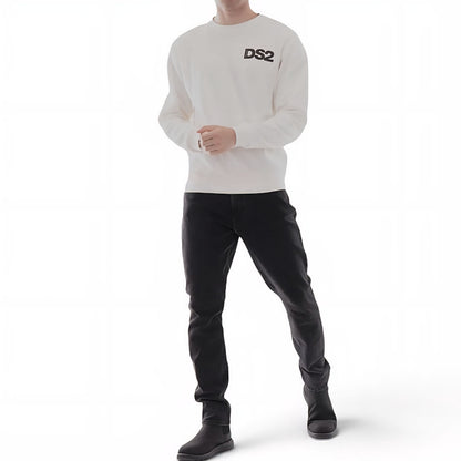 Felpe Uomo DROPSEASON2 F62A363 BIANCO