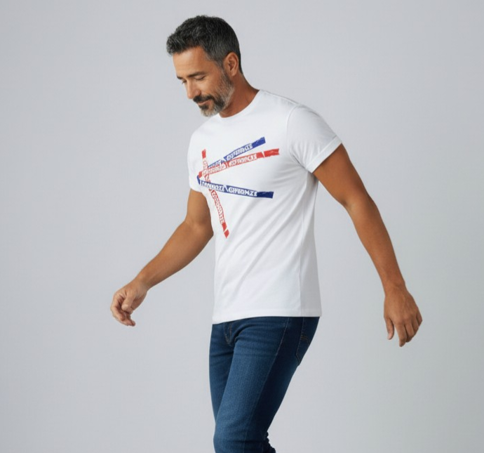 STRIPES BIANCO - SHIRT - G2 FIRENZE