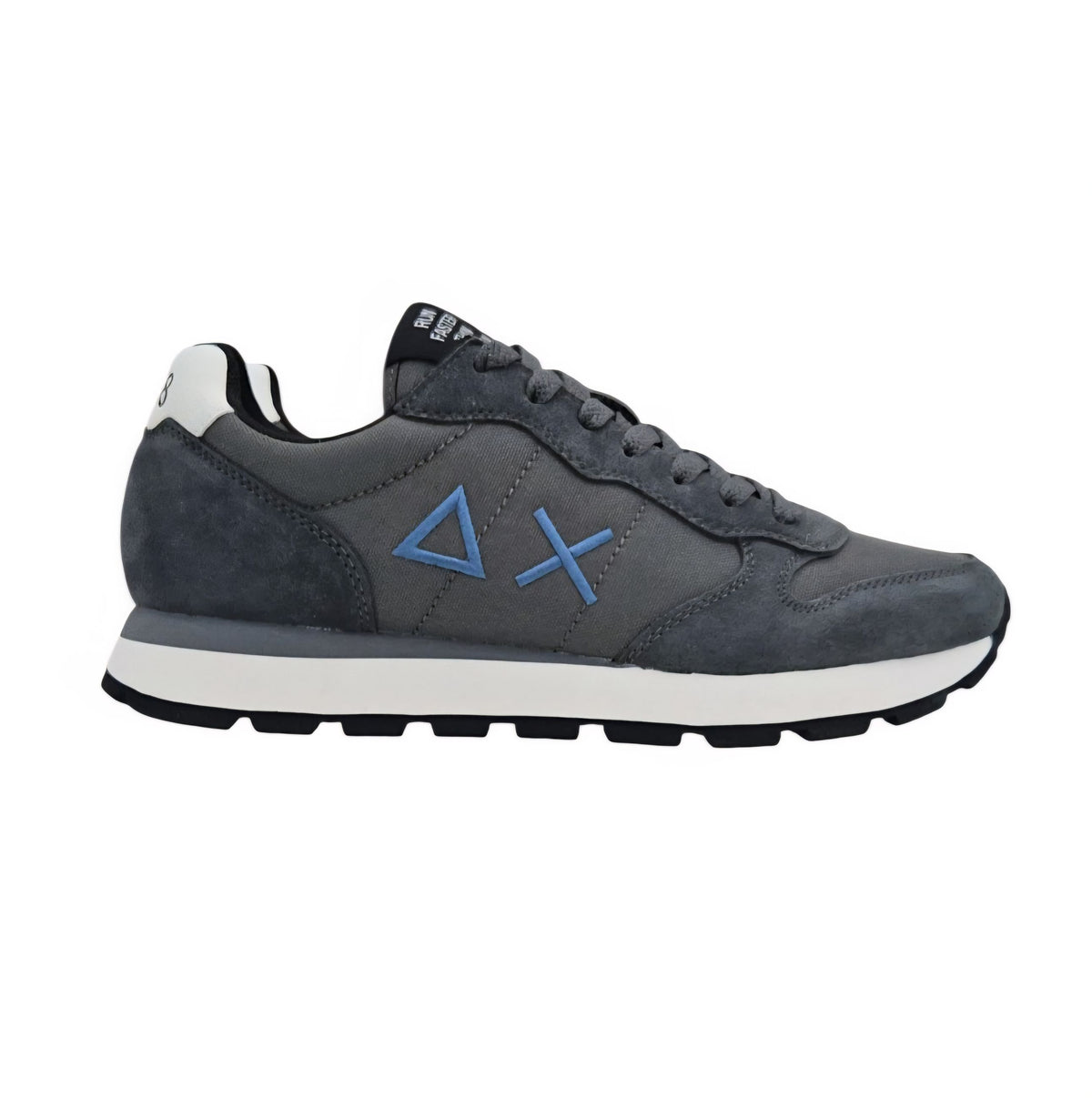SNEAKERS UOMO SUN 68 TOM SOLID Z46101 GRIGIO.