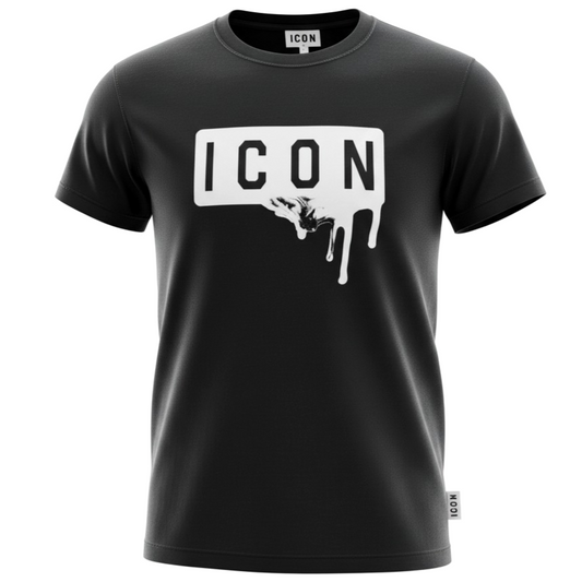 IUT019 NERO - T-Shirt e Polo - ICON