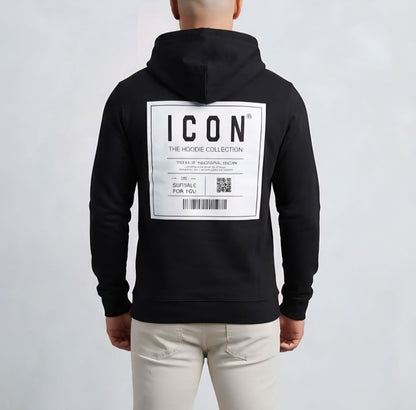 FELPA Uomo ICON IUF070 NERO