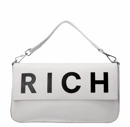 RWA24138BOHLL WHITE BLK SHOULDER BAG MELHAM - BORSA - John Richmond