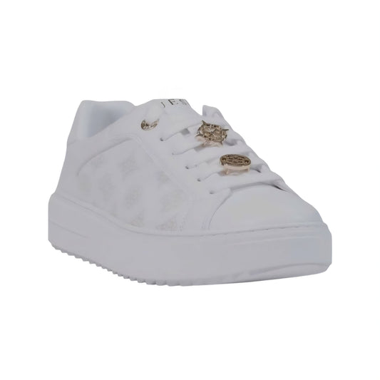 SNEAKERS DONNA GUESS FLFDUEELE12 WHITE