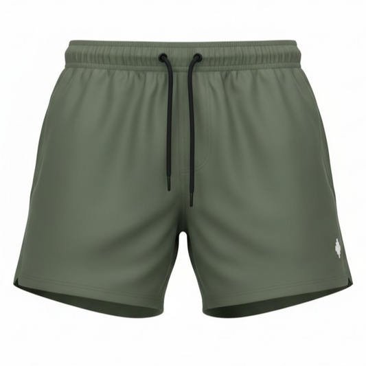 COMAS260629 MILITARY GREEN WHITE - costumi - MARCELLO BURLON COUNTRY OF MILANO