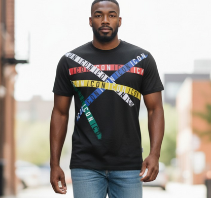 IUT011 NERO - T-Shirt e Polo - ICON