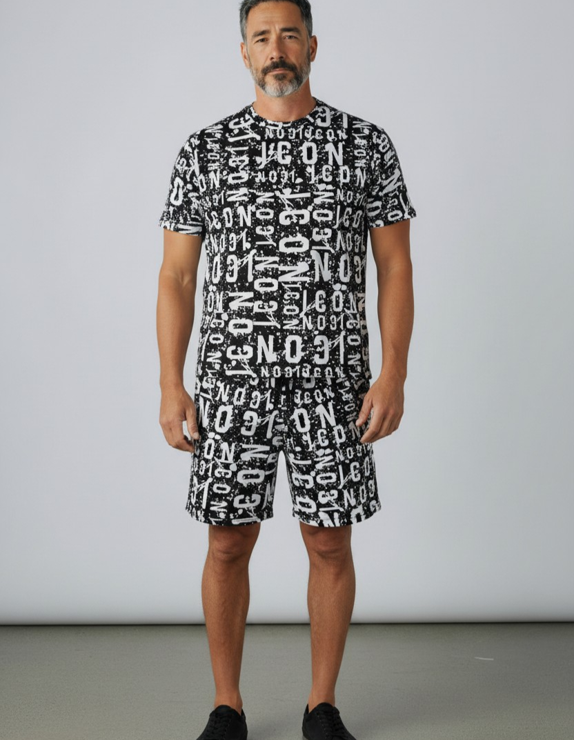 IUT018 BIANCO NERO - Completi - ICON