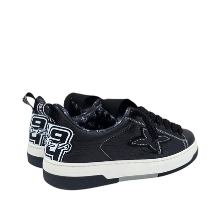 545 B ETRUSCO NERO TAX NERO BIO BIANCO BIO NERO - Scarpe - Brian Mills