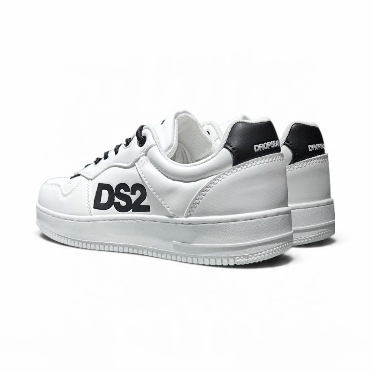 Scarpe Uomo DROPSEASON2 DS2U048 BIANCO NERO
