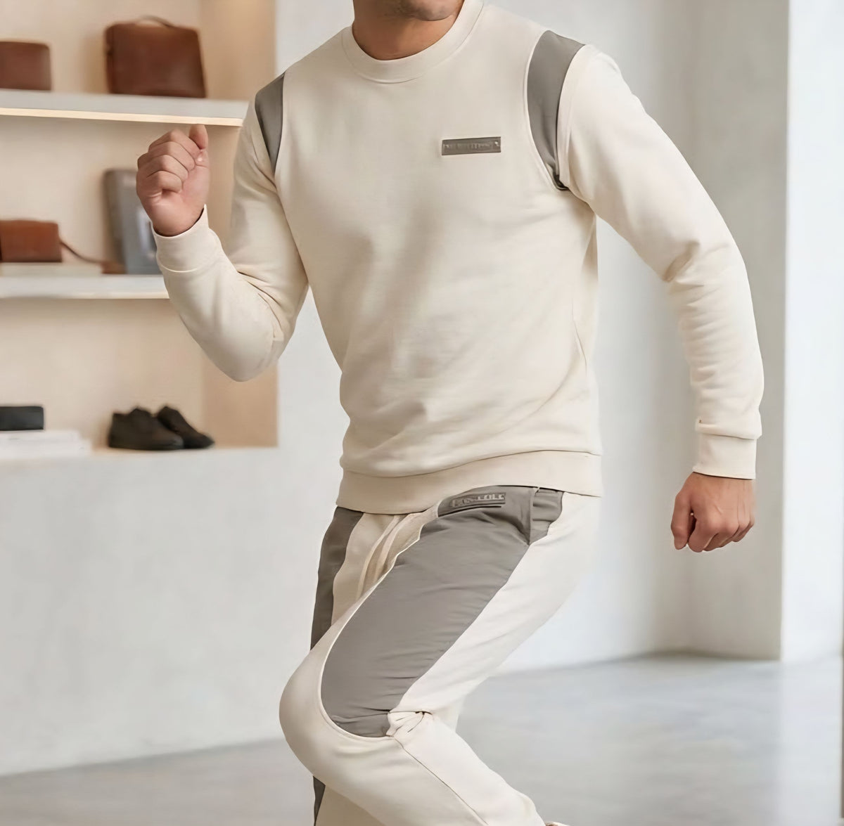 Tute Uomo M9P M9MF2625 TUTA BEIGE