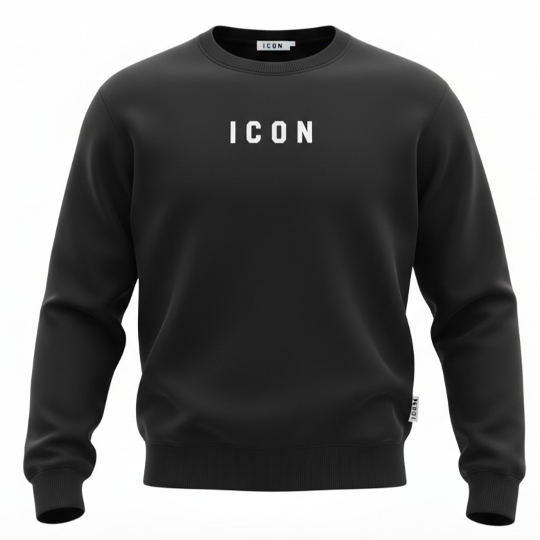 IUF002 NERO - Felpe - ICON
